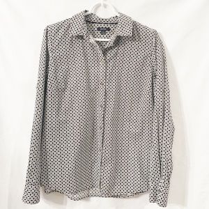 Nautica Black & White Women’s Blouse
